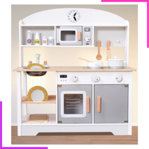 cuisine moderne pour enfants en bois