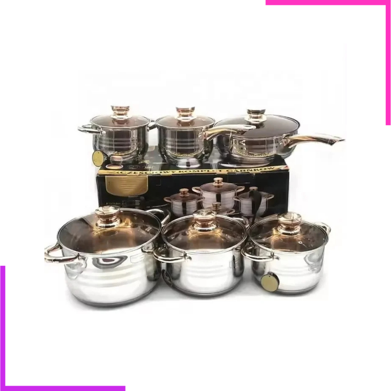 Ensemble de casseroles et ustensiles de cuisine