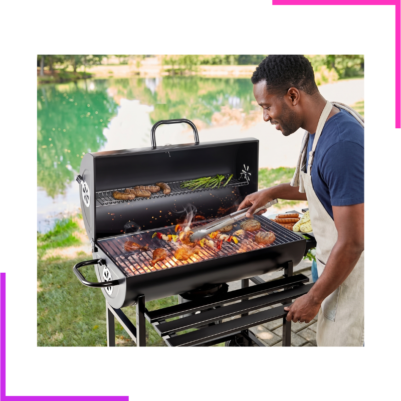 Barbecue Américain en Acier Inoxydable