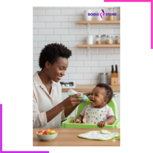 Biberon Cuillère d'Alimentation en Silicone pour Bébé