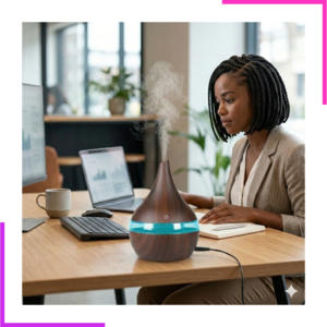 Diffuseur D'Huiles Essentielles USB Avec Lumières LED
