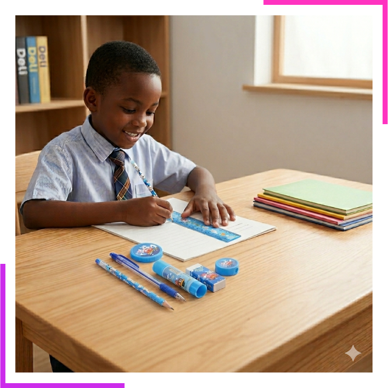 Ensemble de Papeterie Créative pour Enfants