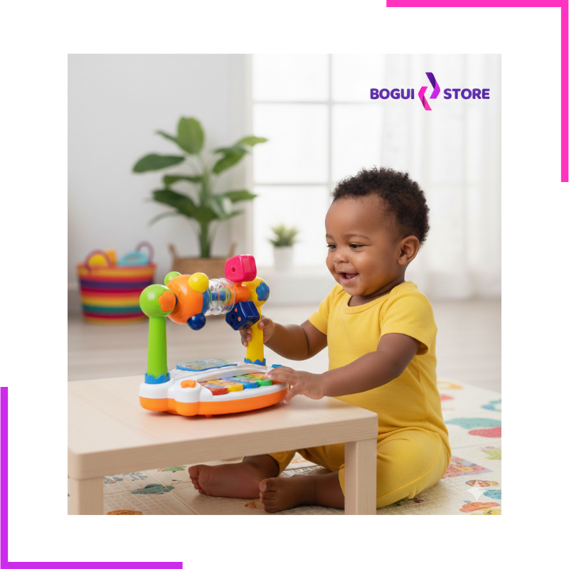 Piano d'Éveil Musical Multifonction pour Bébé