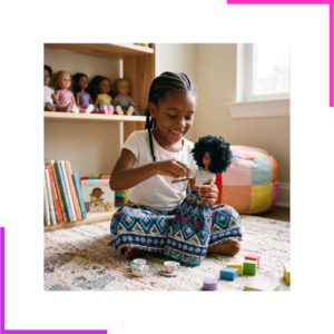Poupée Barbie Africaine 30 cm
