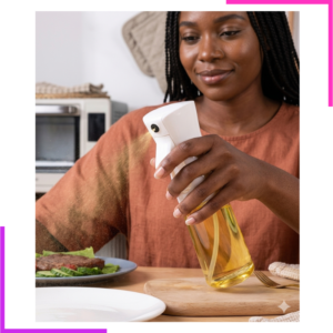 Pulvérisateur d'huile ergonomique