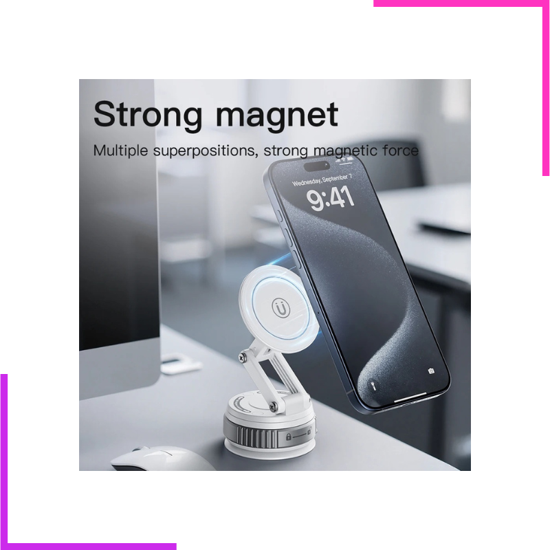 Support de Téléphone Portable Magnétique Pliable