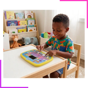 Tablette parlante avec écran LED et clavier piano