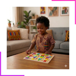 Tablettes Bois Alphabet et Chiffres Montessori