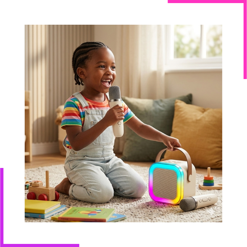 Enceinte Karaoke Bluetooth + 2 Micros